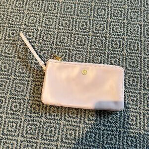 Lululemon Pink Wristlet Zip Clutch